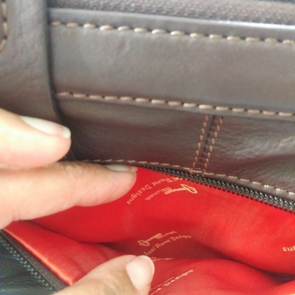 Michael Rome Italian Leather Handbag - Picture 11 of 15